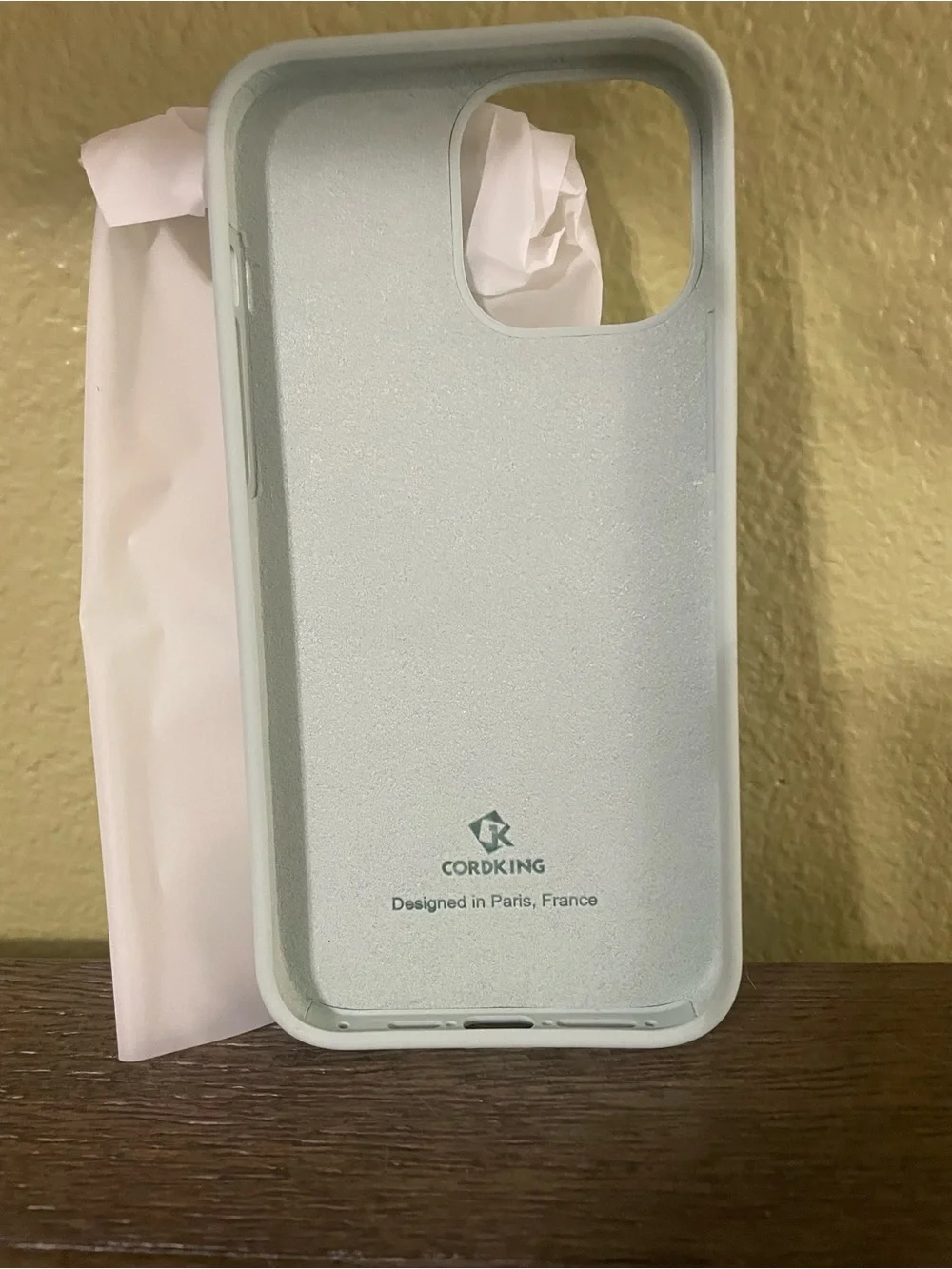 CORDKING mint green iPhone 13 Pro Max Case